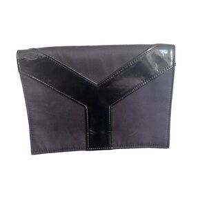YSL YVES SAINT LAURENT black cosmetic bag